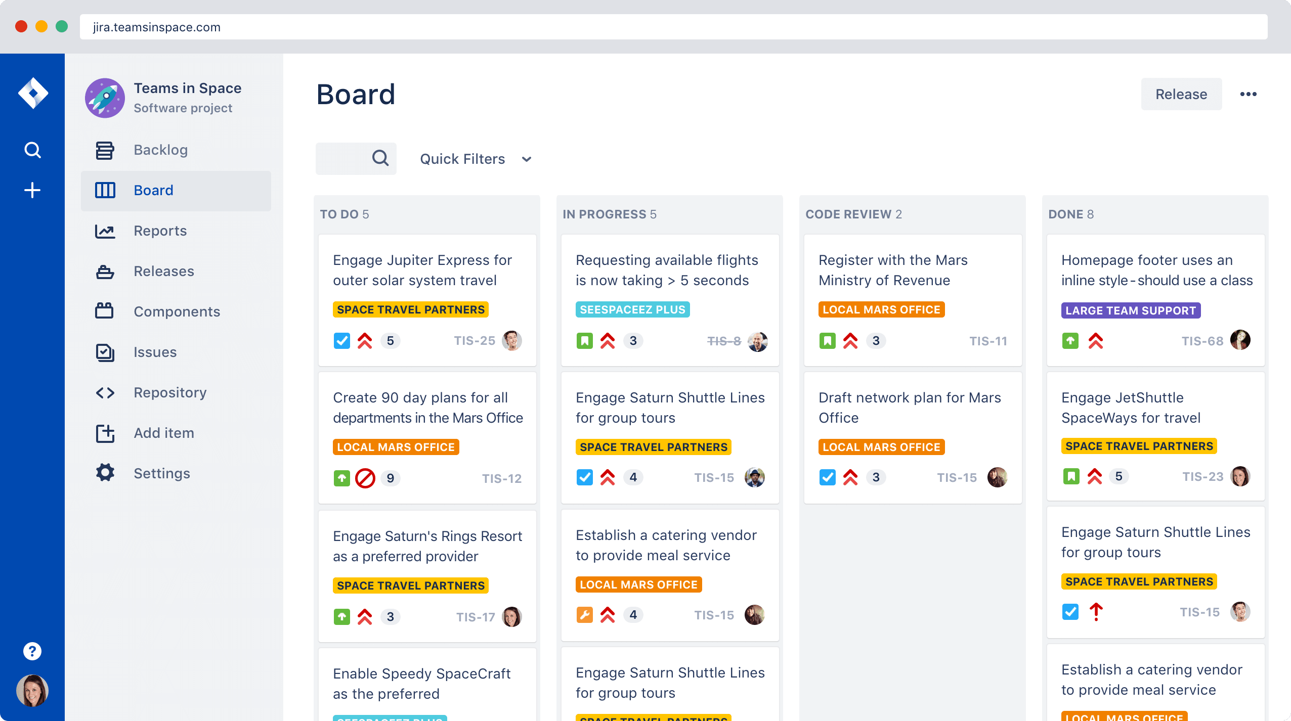 jira table min