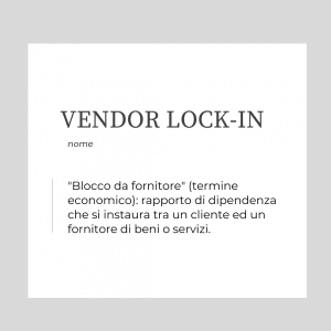 vendor lock-in meaning